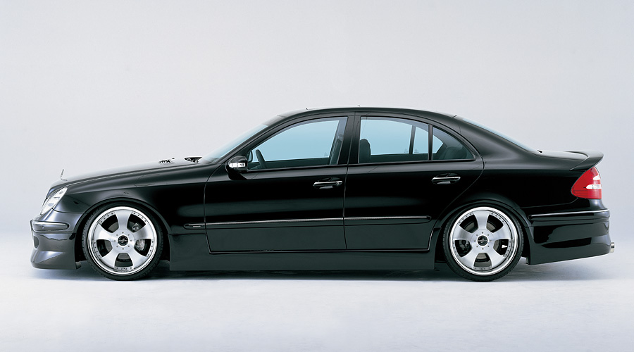 2002-2008 メルセデスベンツ Eクラス W211 4Dr AMG スタイル 未塗装 ABS トランク スポイラー グレイ 9-T-0483  並行輸入品